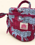 The Burgundy Tiger | Vanity Bag