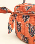 The Coral Paisley | Vanity Bag