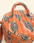 The Coral Paisley | Vanity Bag