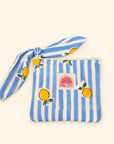 The Lemon Stripe Coin Pouch