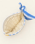 The Lemon Stripe Coin Pouch