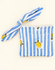 The Lemon Stripe Coin Pouch