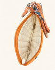 The Coral Paisley Coin Pouch