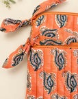 The Coral Paisley Laptop Case