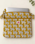 The Mustard Cheetah Laptop Case