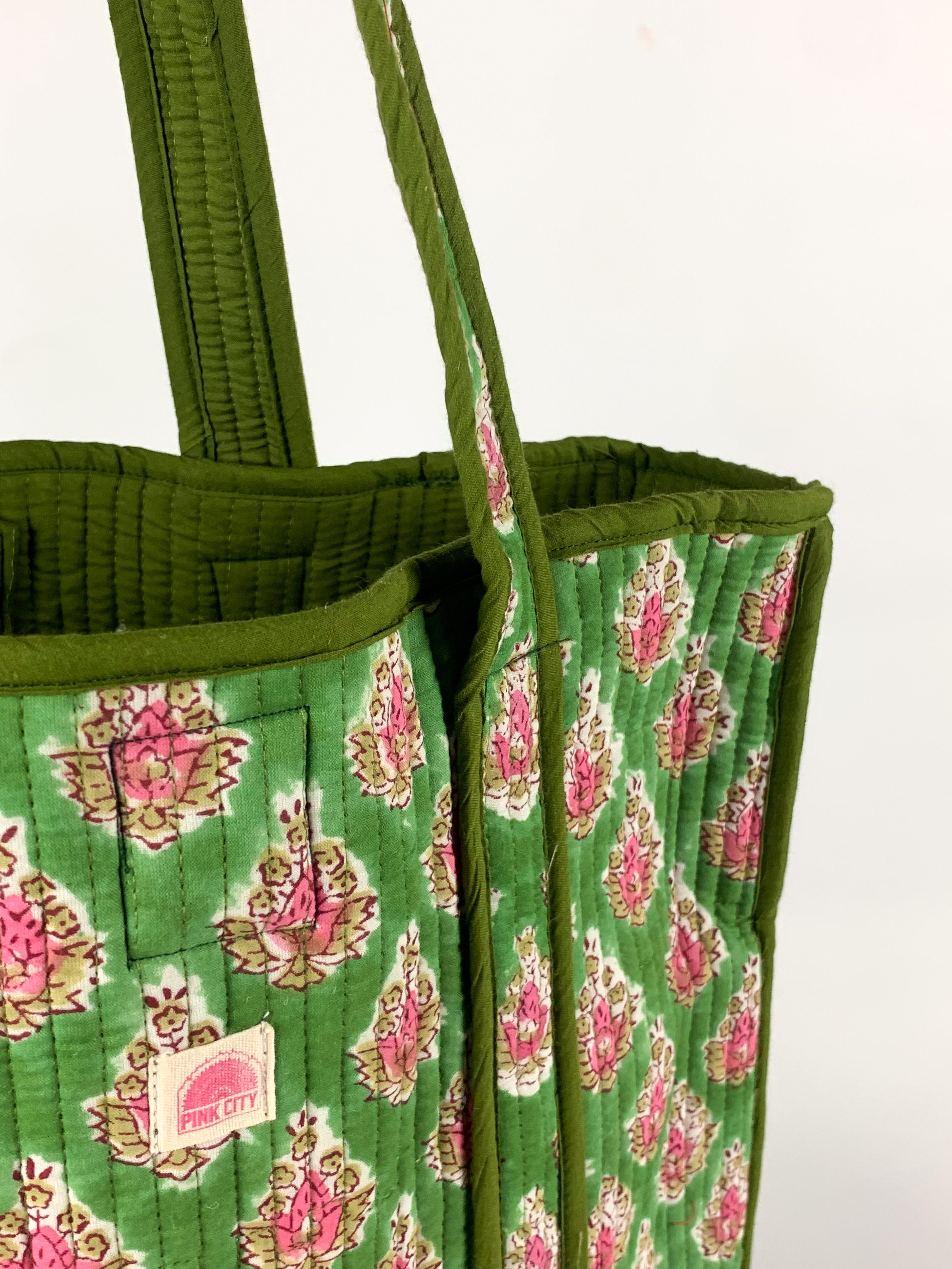 Olive Bloom Standard Tote