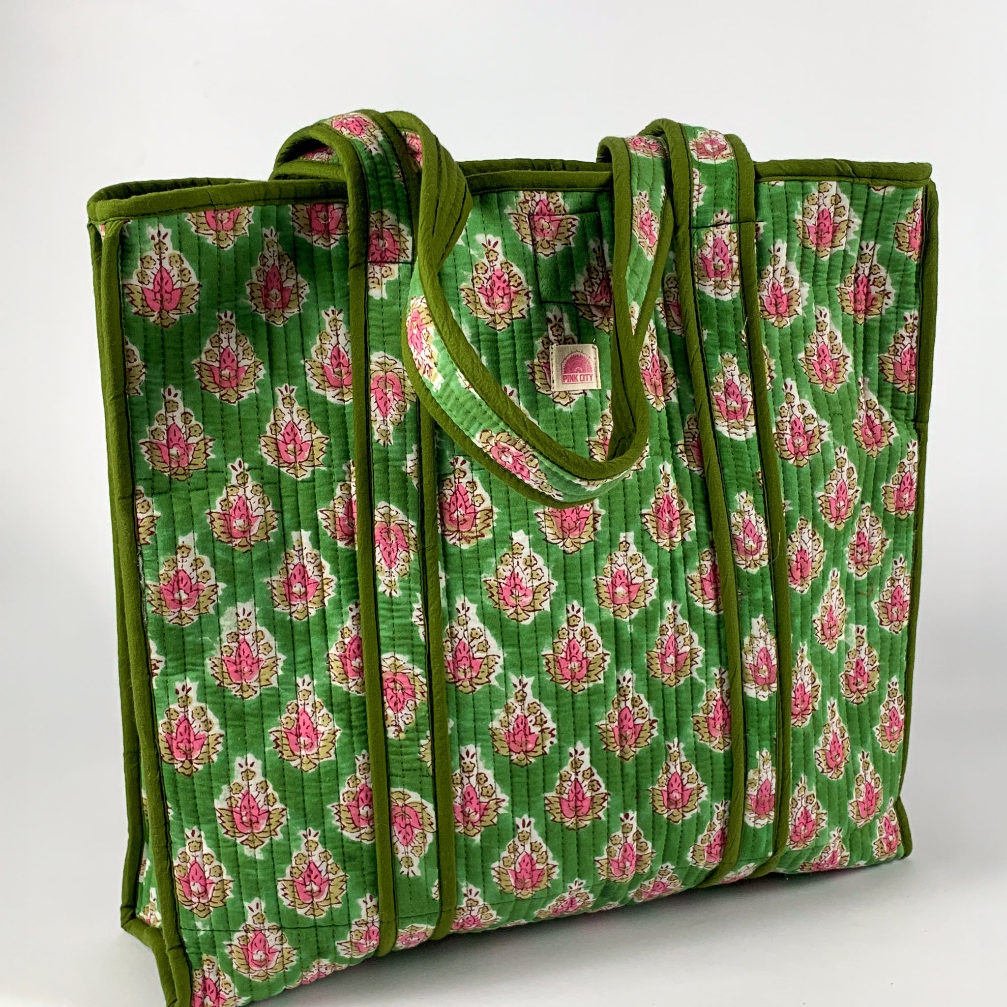 Olive Bloom Standard Tote