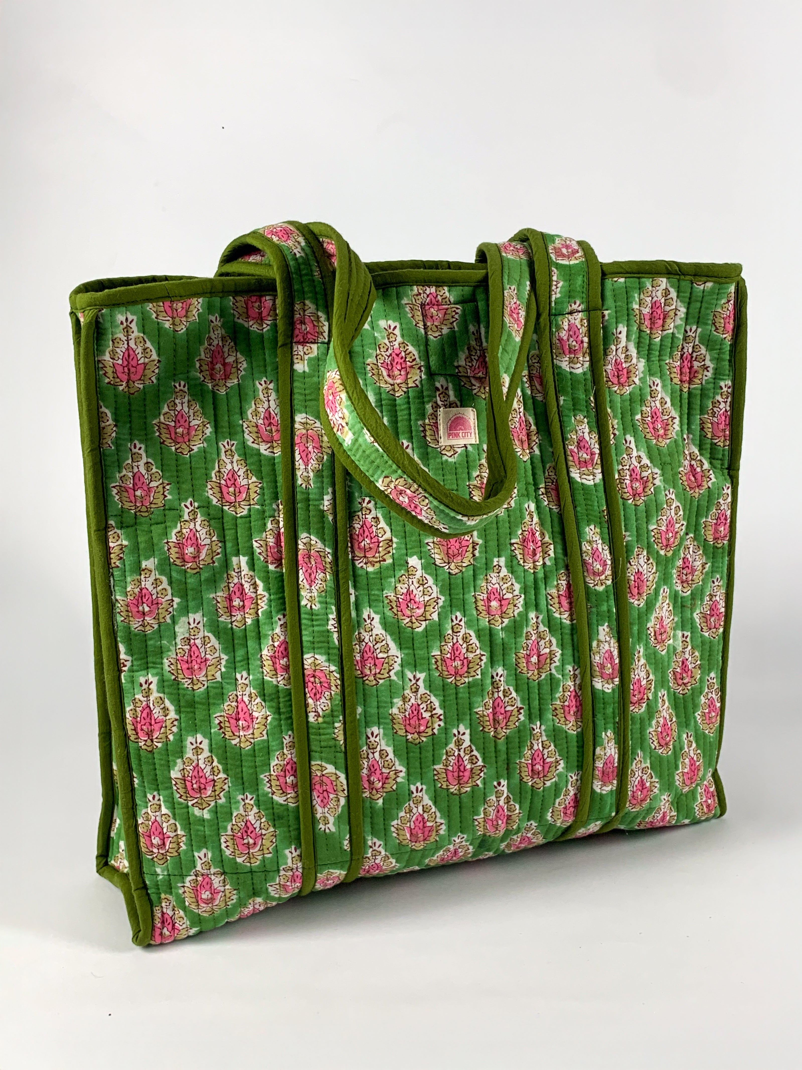 Olive Bloom Standard Tote