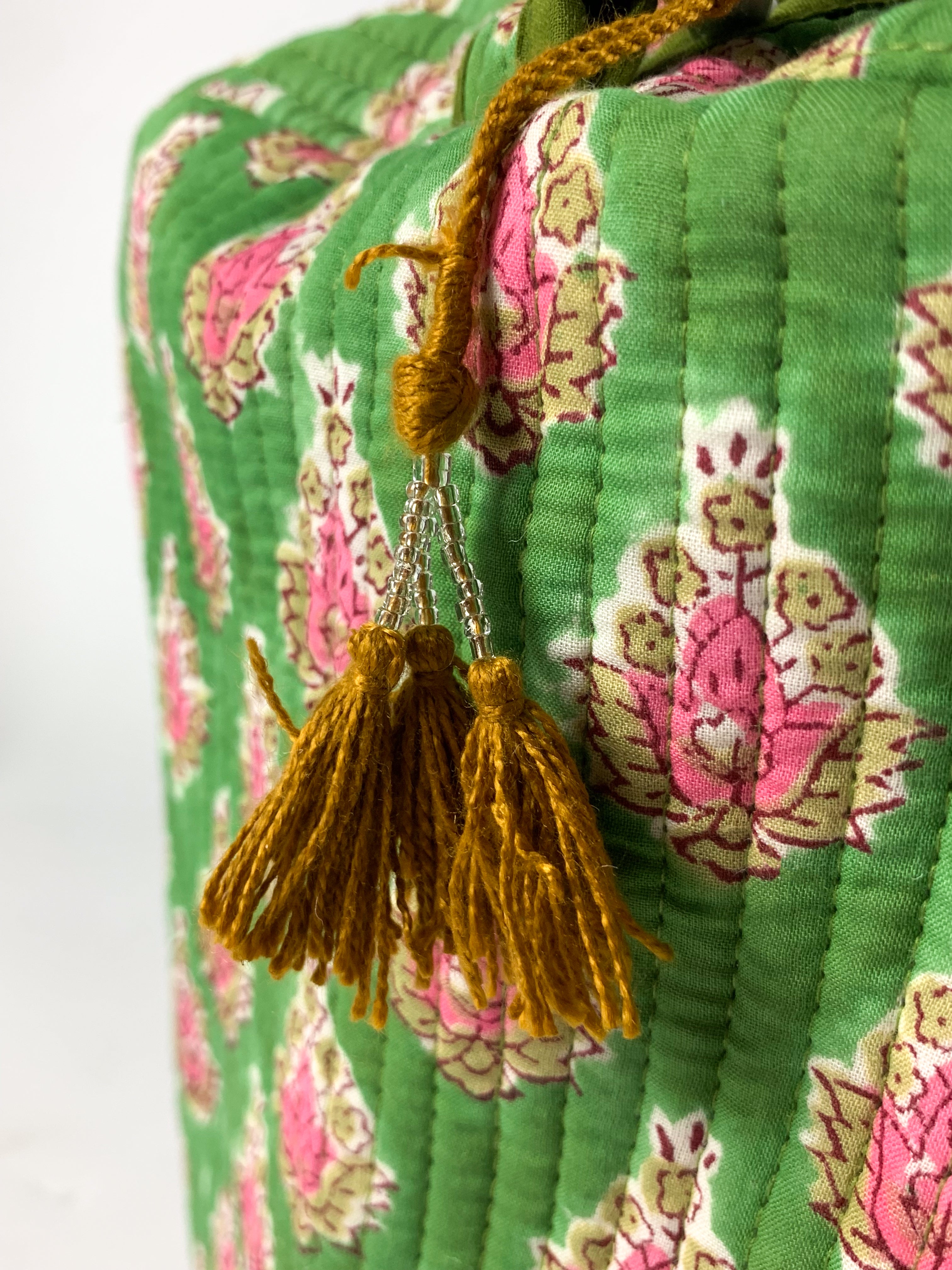 Olive Bloom Weekend Bag