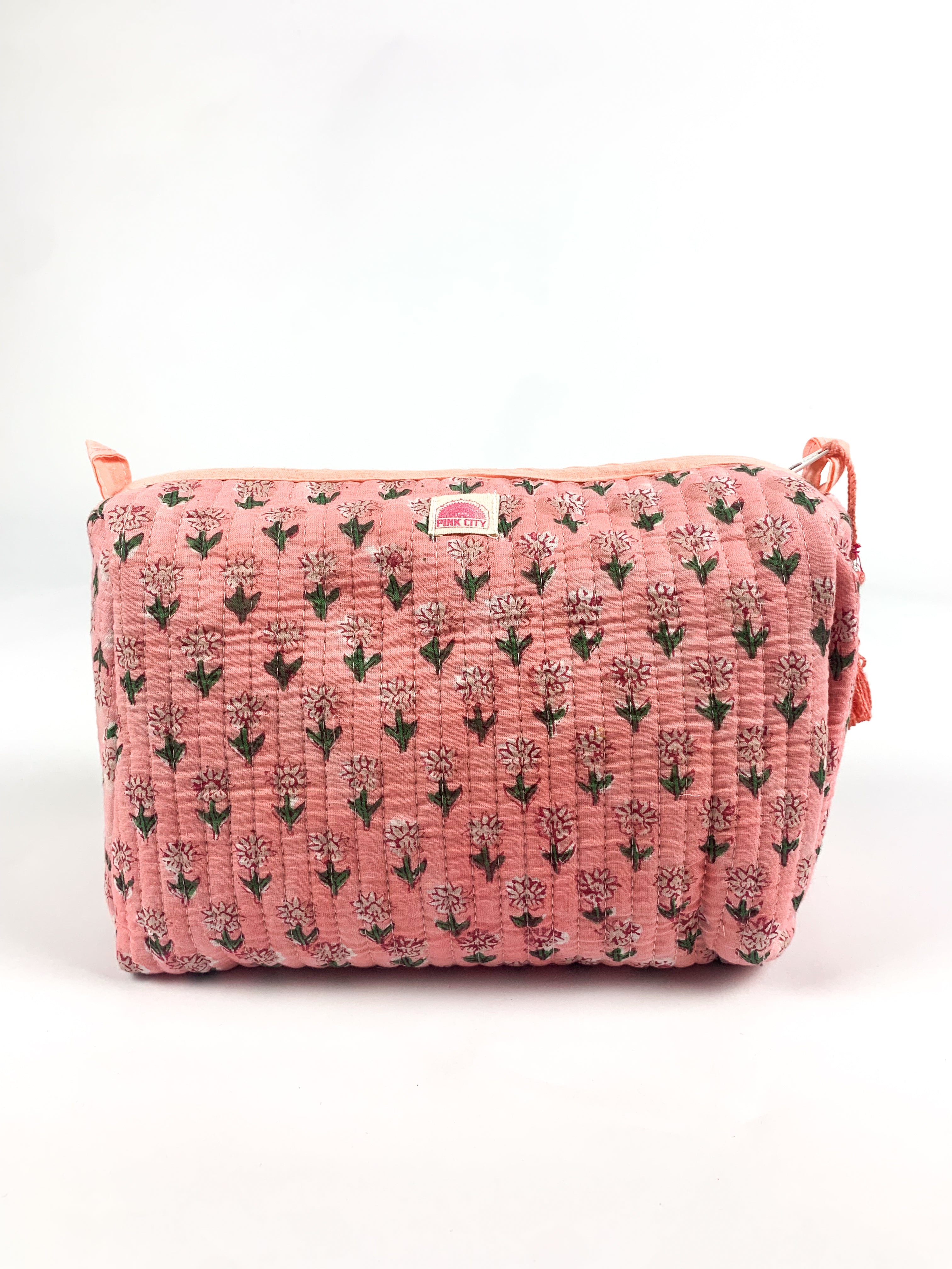 Pink Mini Flower Set of 3 Washbags