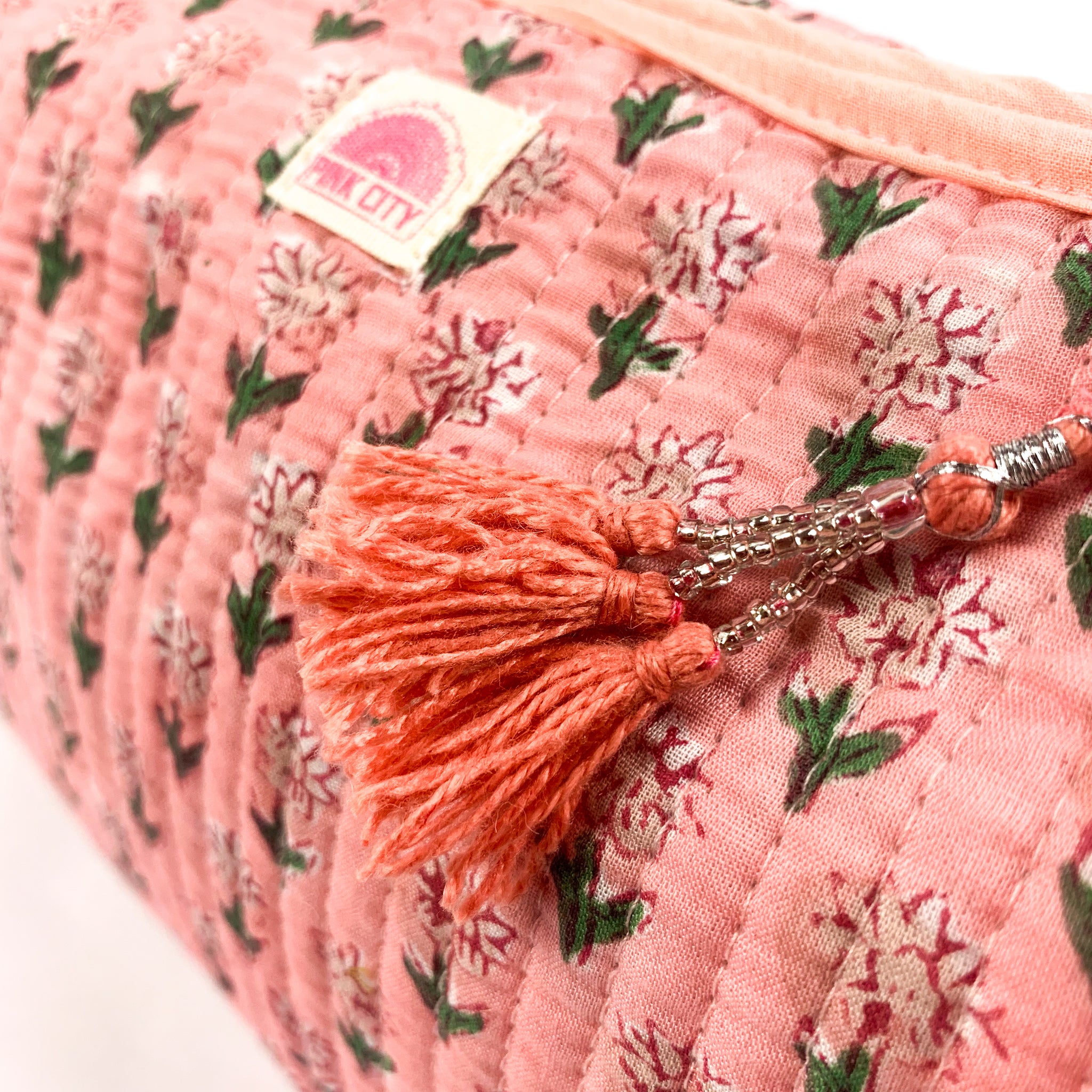 Pink Mini Flower Set of 3 Washbags