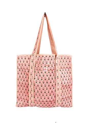 Pink Mini Flower Tote