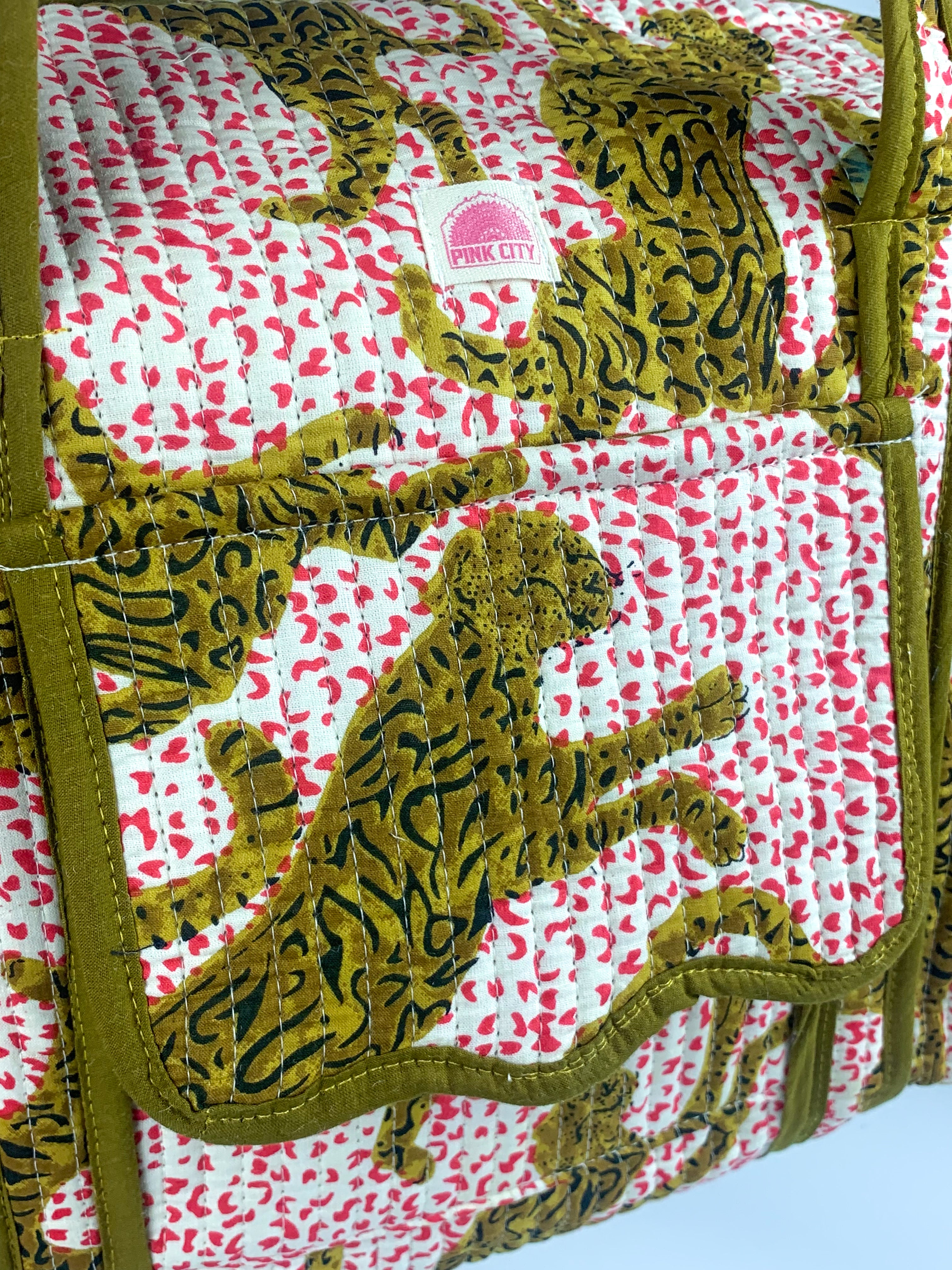 Red Spot Leopard Weekend Bag