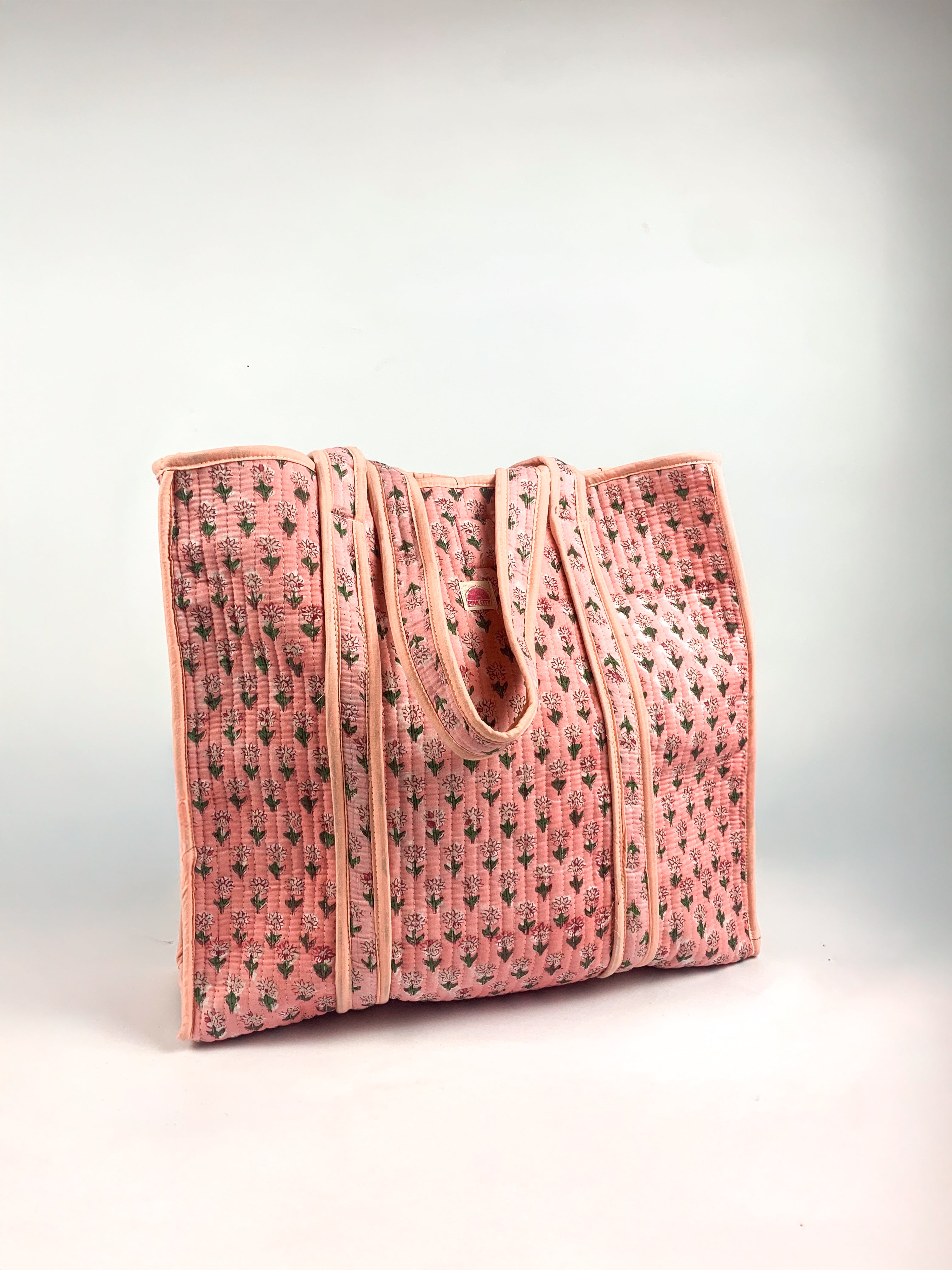 Pink Mini Flower Tote