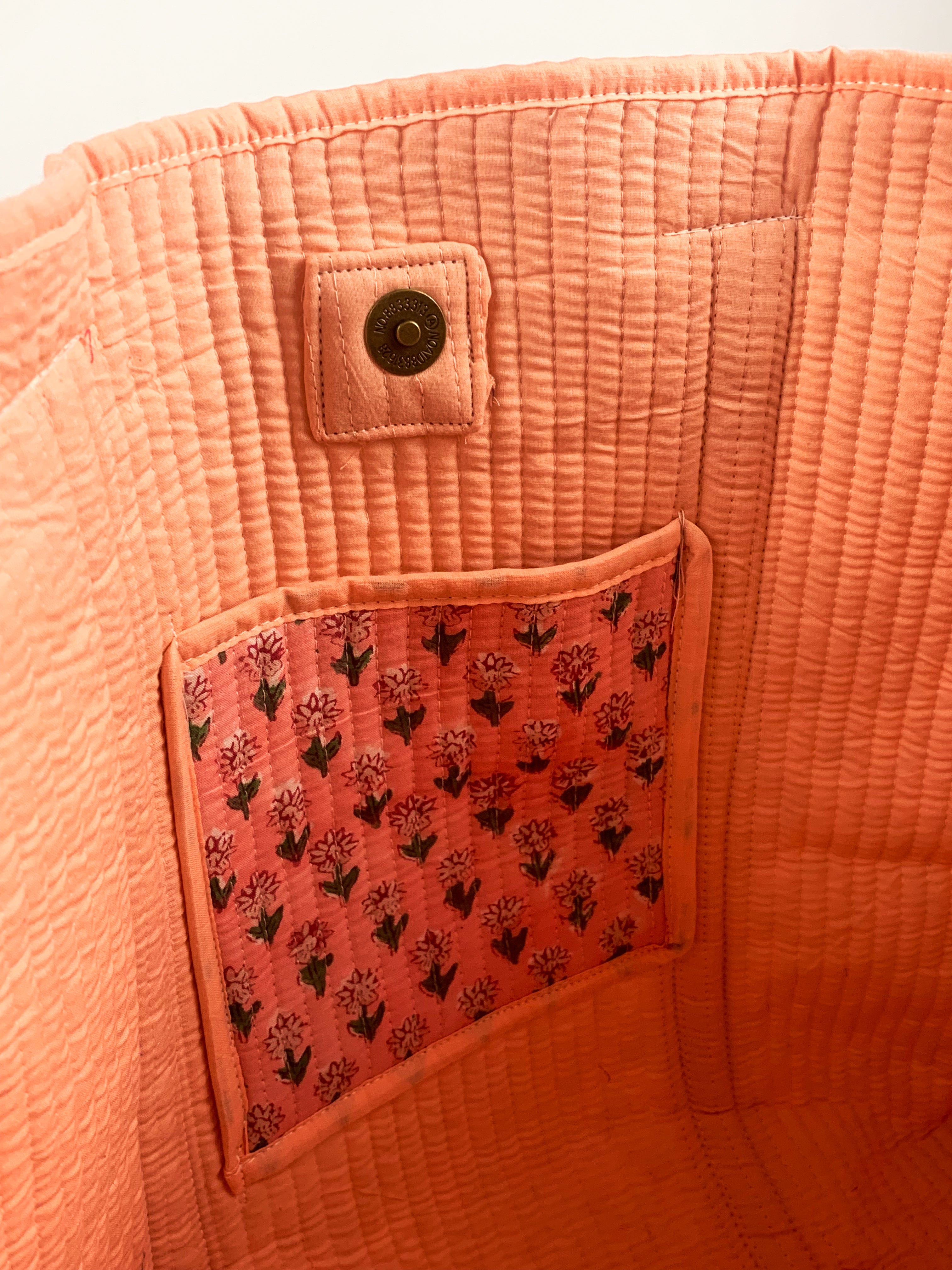 Pink Mini Flower Tote