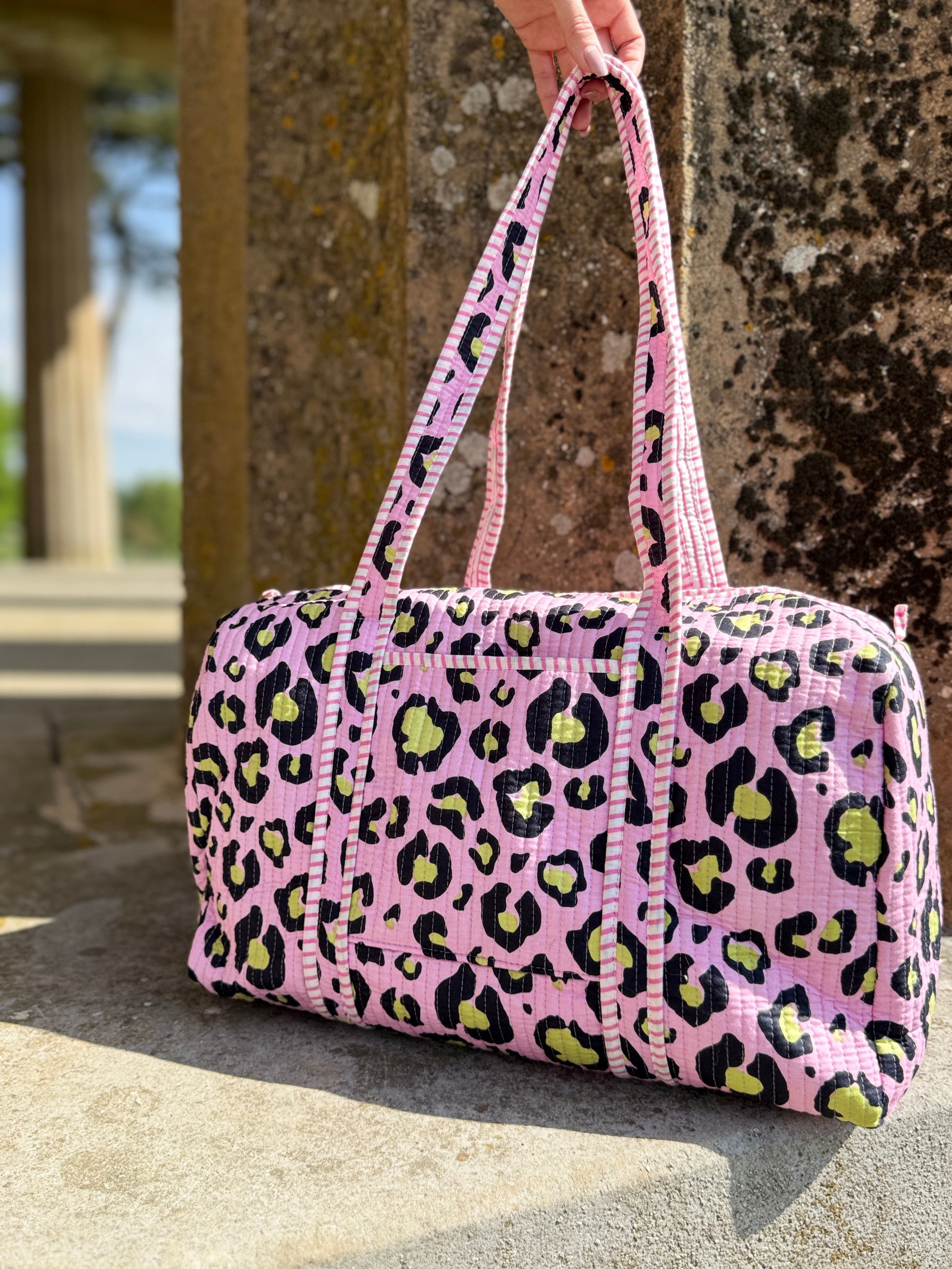 Electric Pink Duffle Bag image 1