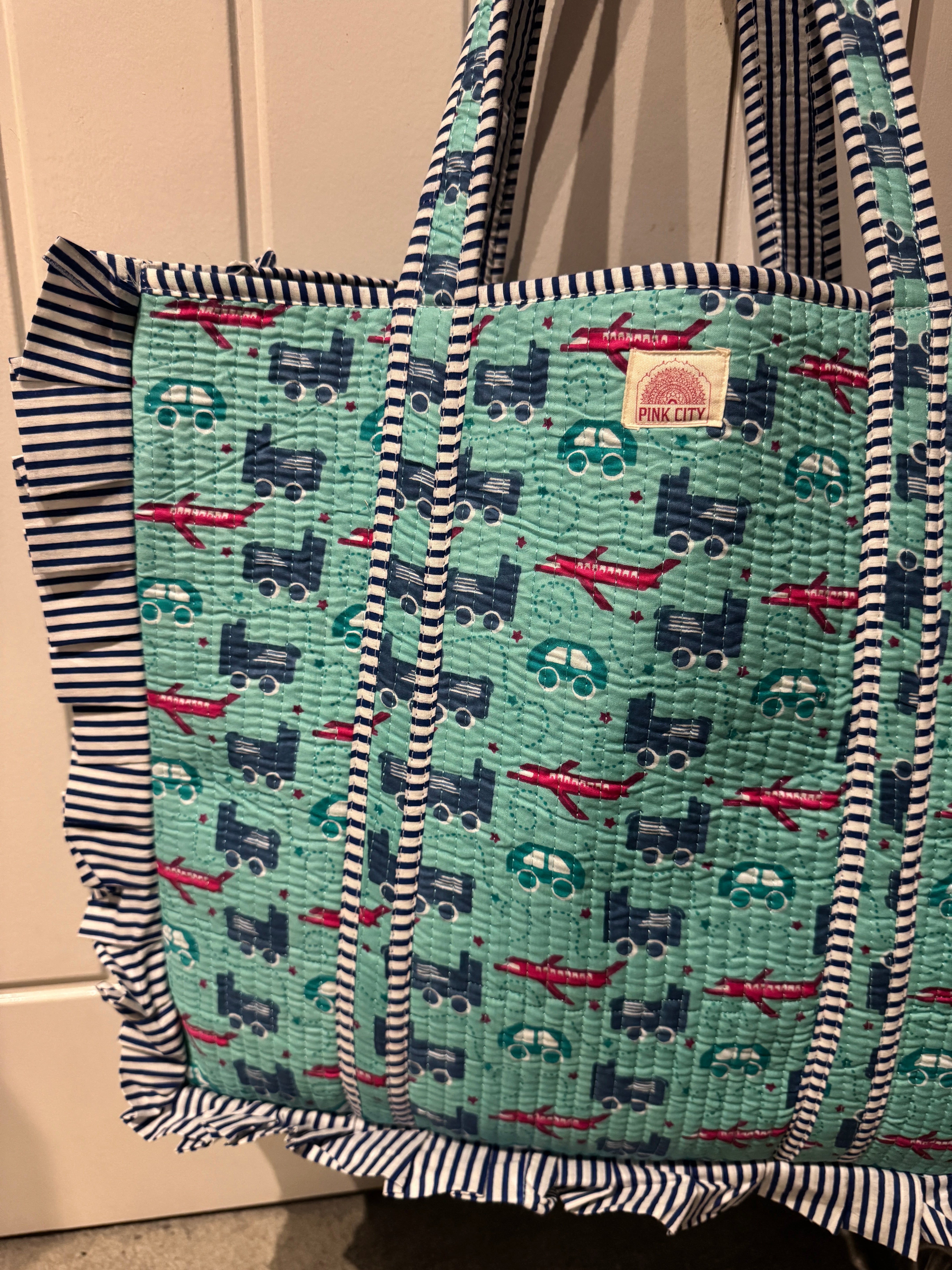 Zoom Zoom Frill Tote  image 1