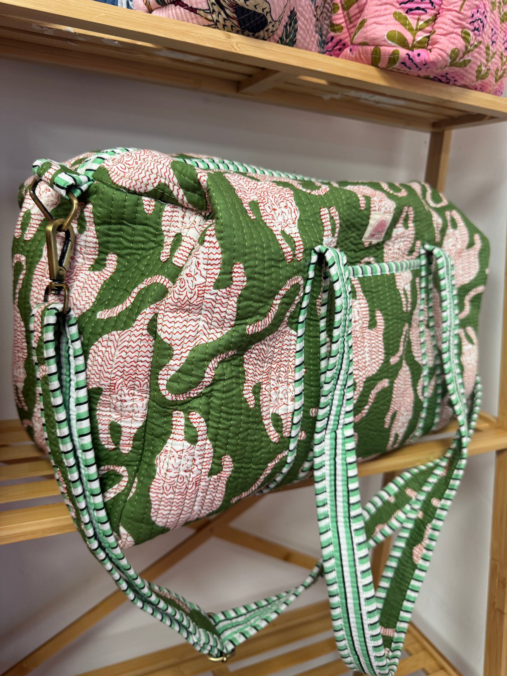 Khaki Tiger Weekend bag image 1
