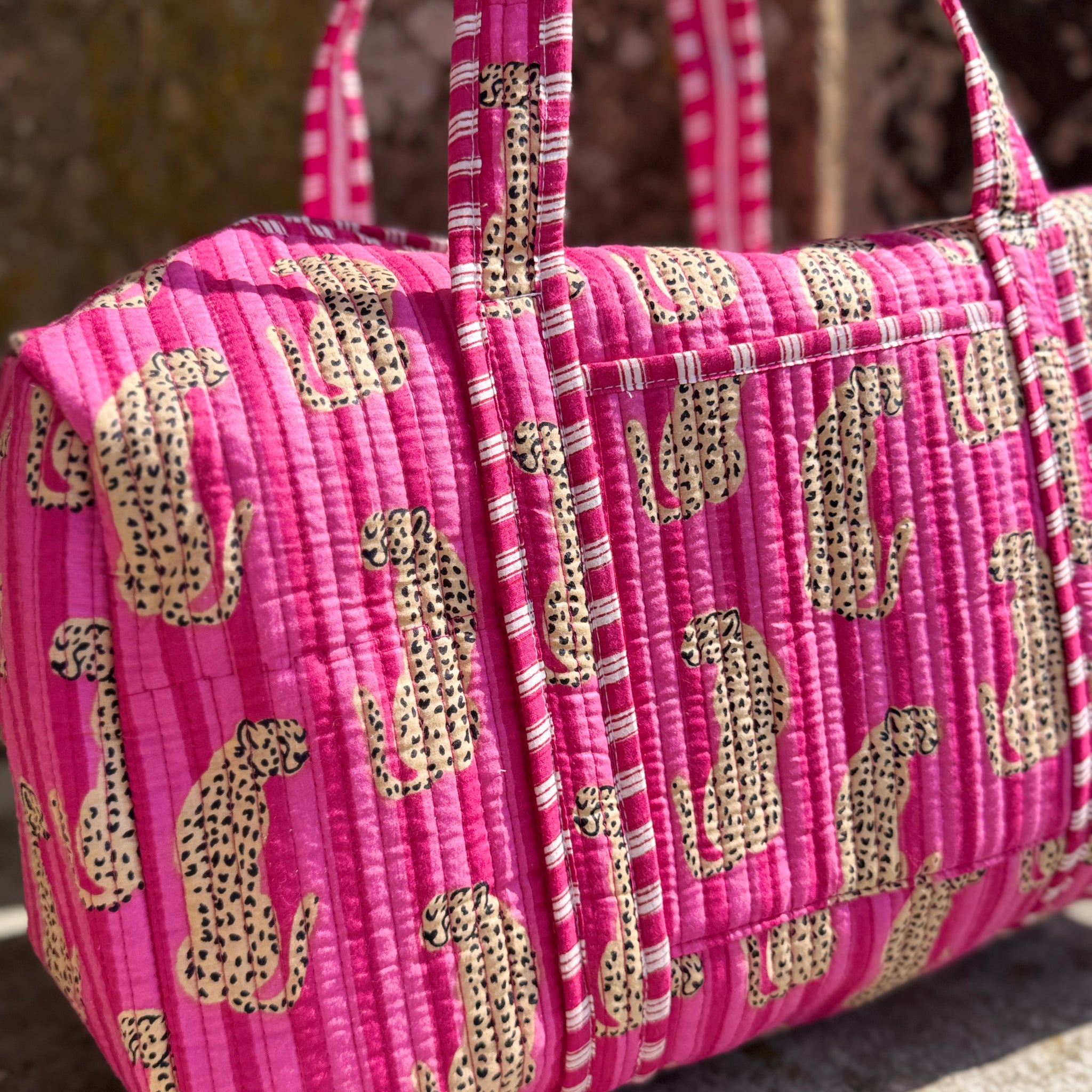 Panther Pink Duffle Bag image 0