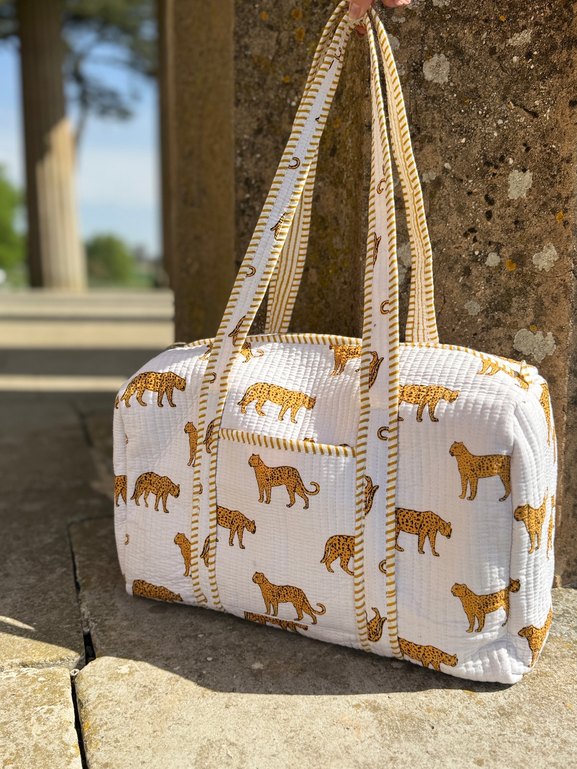Leopard Luxe Duffle Bag image 1