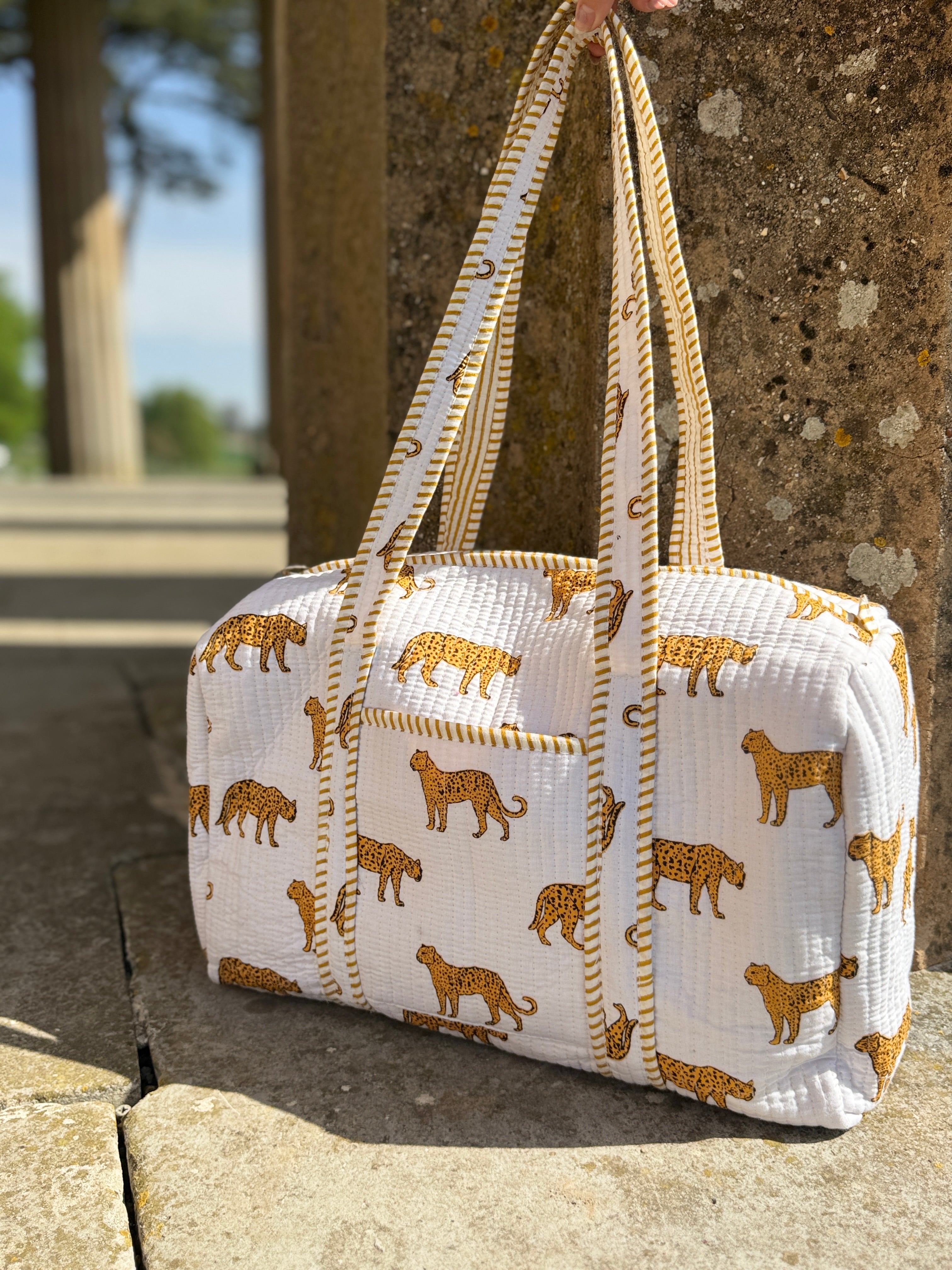 Leopard Luxe Duffle Bag image 1
