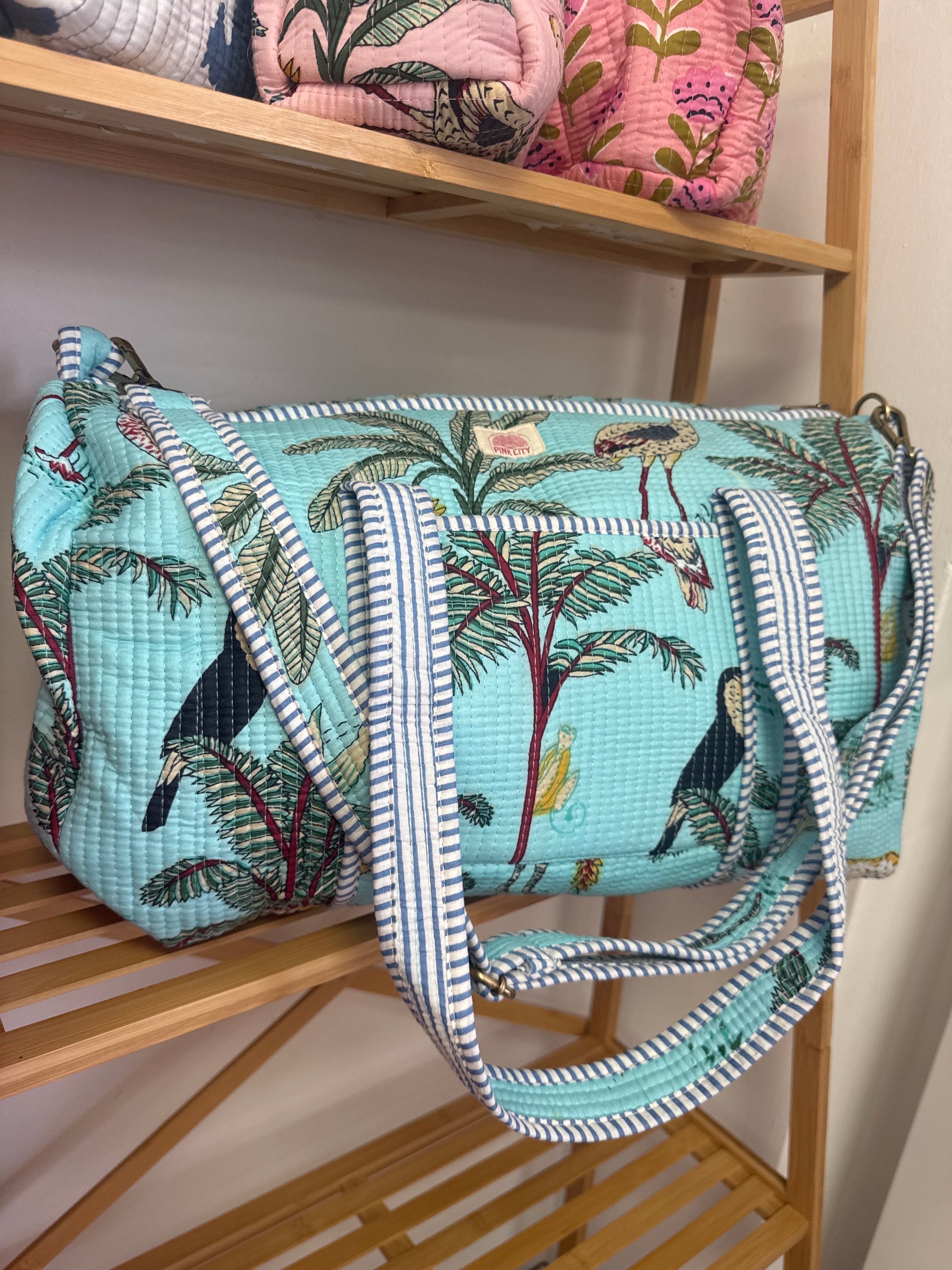 Weekend Duffle Bag Turquoise Jungle  image 1