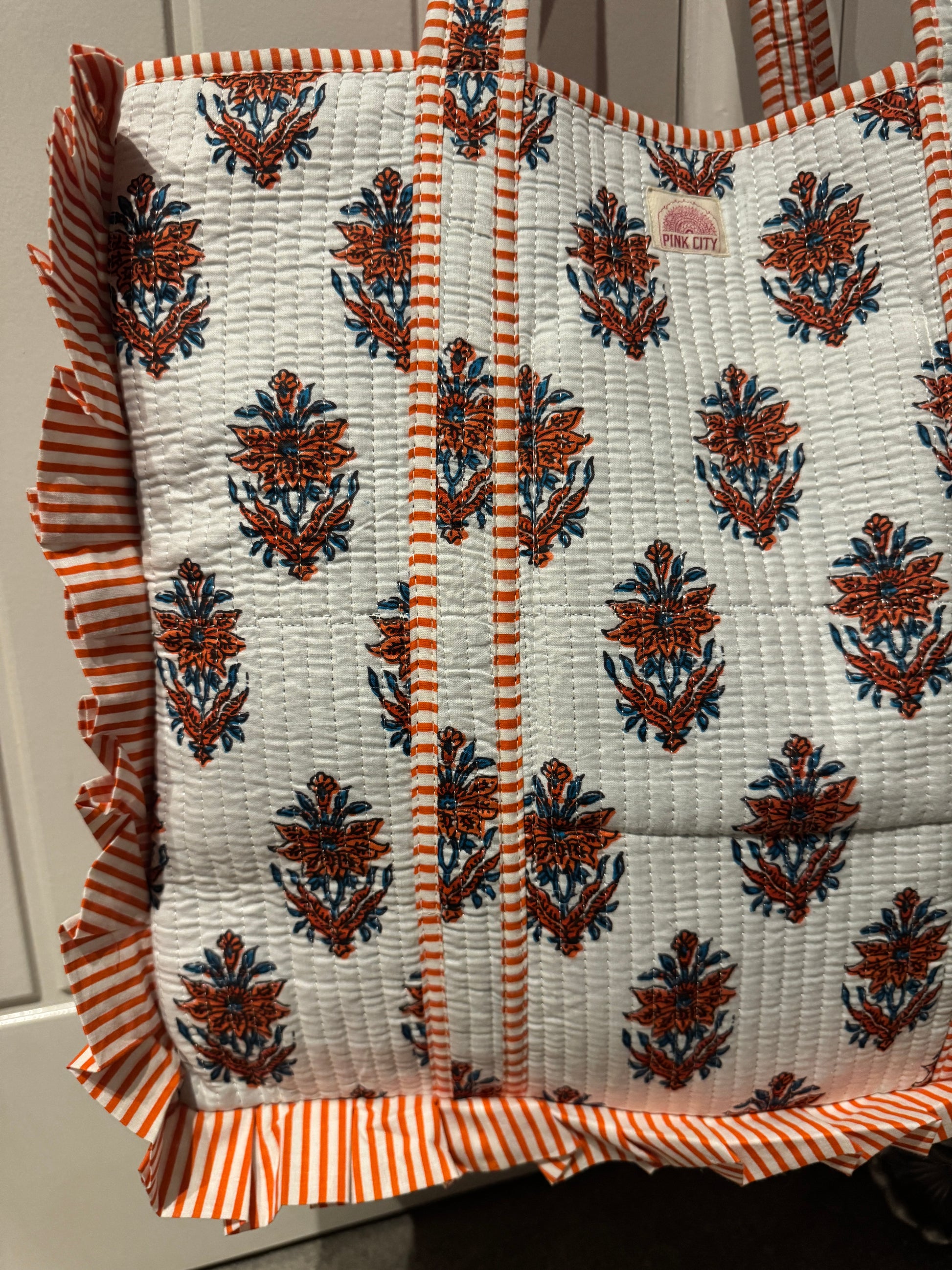 Sundar Bloom Frill Tote  image 1