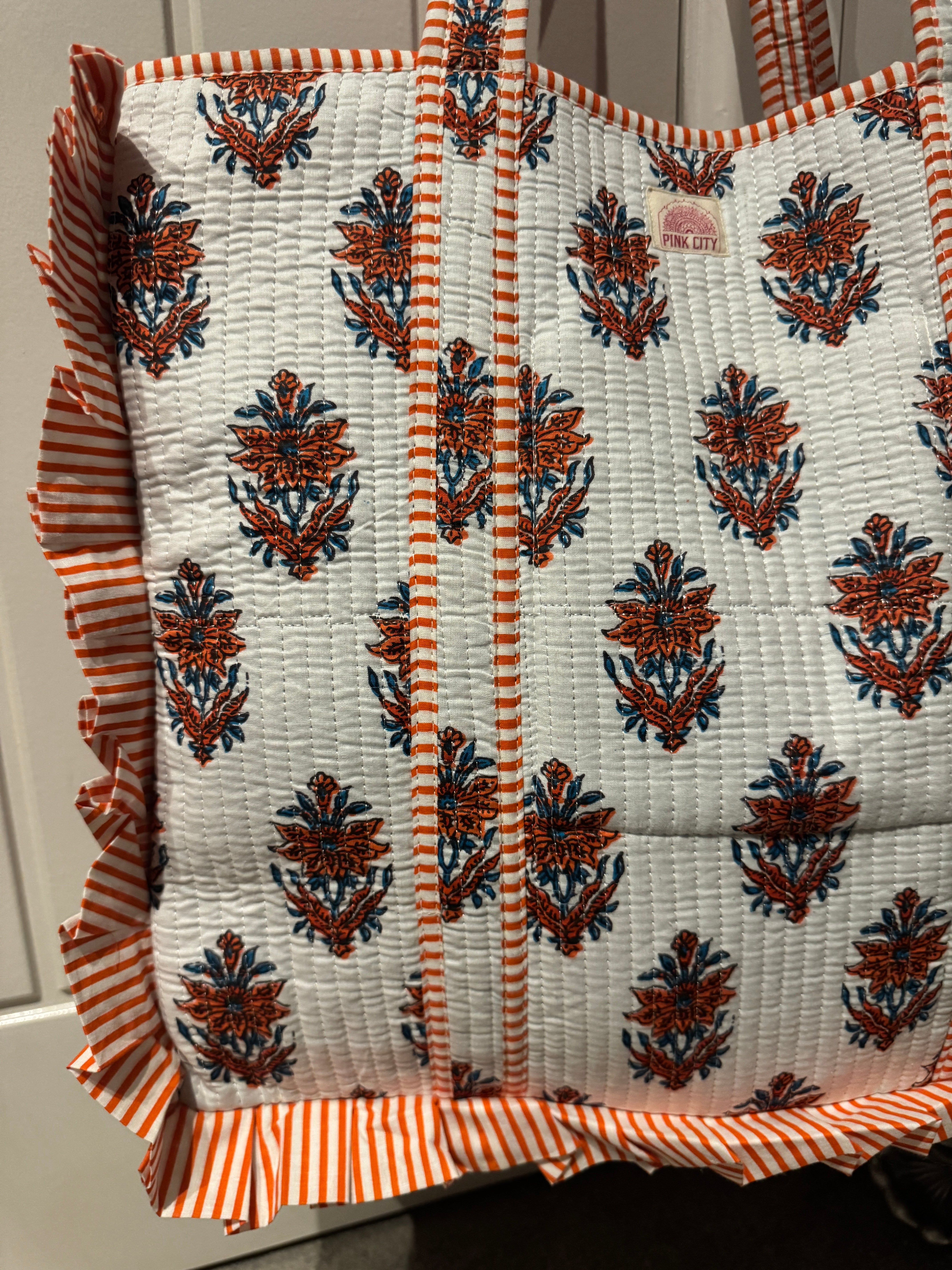 Sundar Bloom Frill Tote  image 1