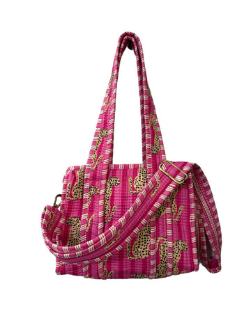 MINI TOTE Pink Cheetah image 0