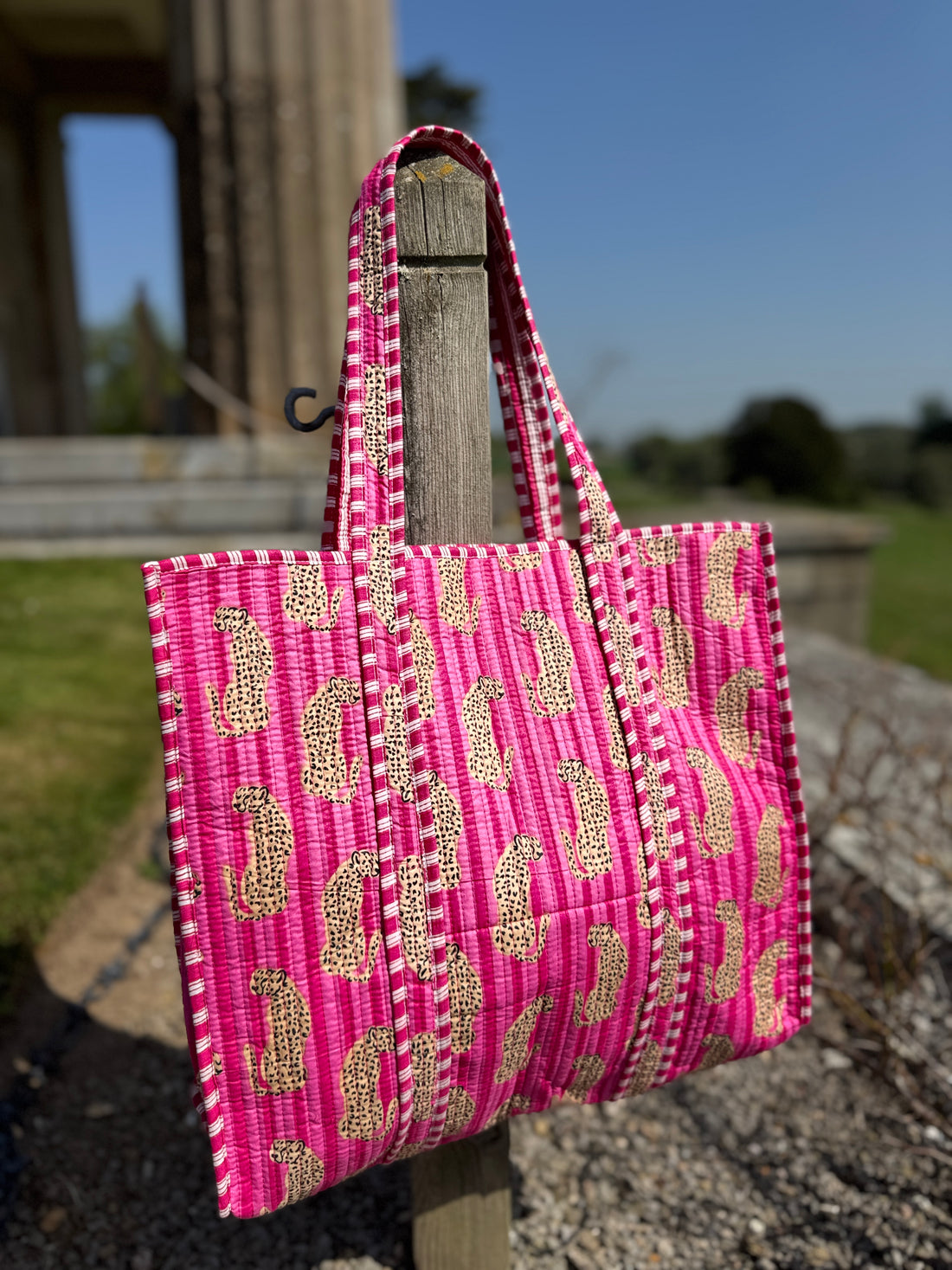 Panther Pink Reversible Tote image 0