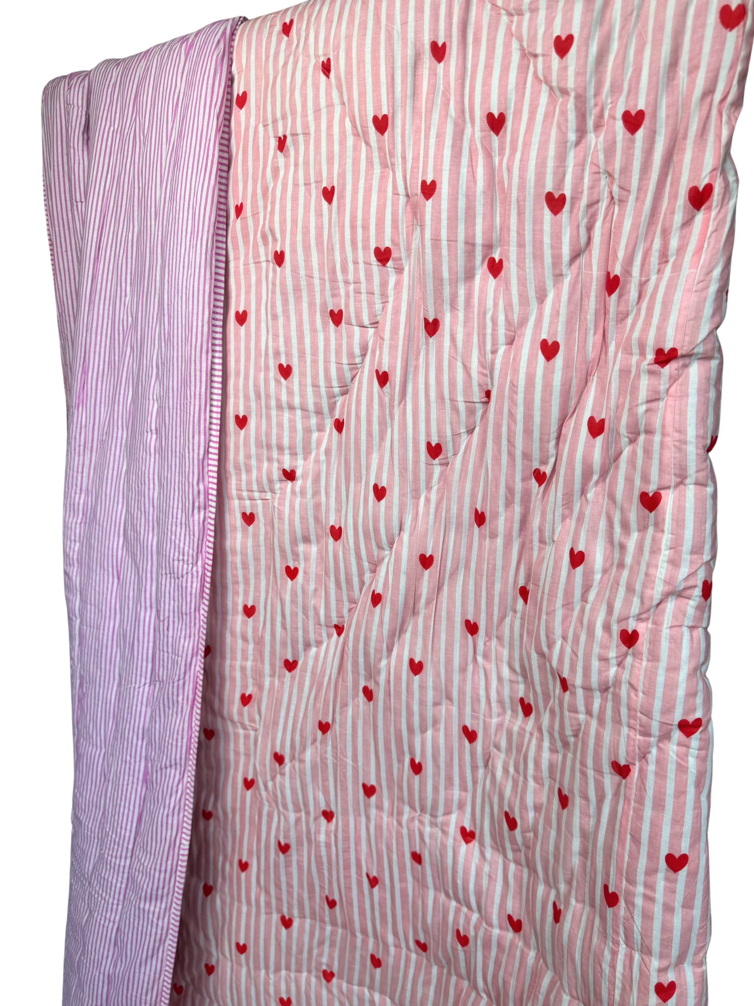 The Sweetheart Stripe Quilt